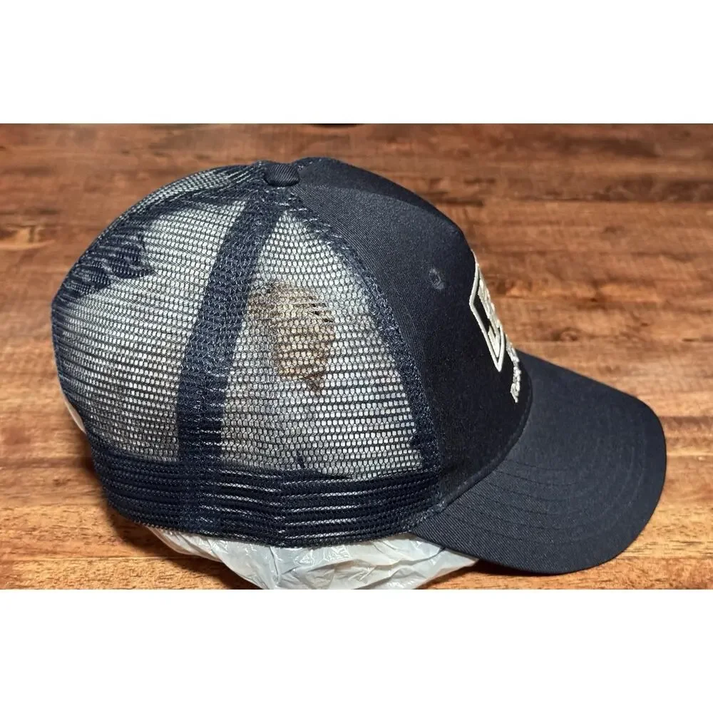 Bud Light “Enjoy Responsibly” Blue Mesh Snapback Trucker Hat